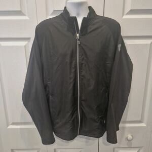 Cutter & Buck NHL Calgary Flames Zip Jacket Men's XL Black Stretch Performance